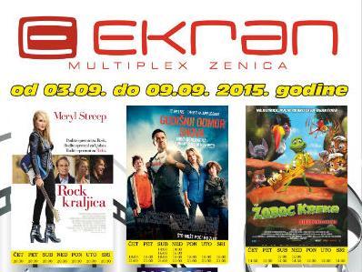 Godišnji odmor snova, Rock kraljica i Žabac Kreka u Multiplex Ekranu