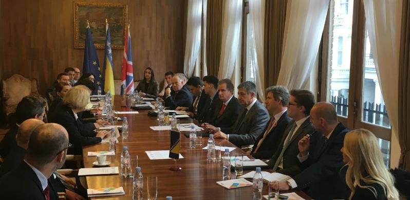 U Veleposlanstvu BiH u Londonu održan okrugli stol "Investirati u BiH"
