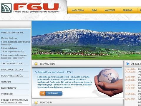 Pušten u rad jedinstveni softver za katastar Federacije BiH