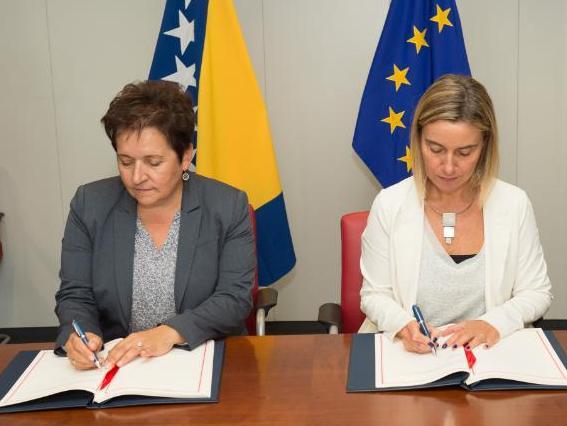 Potpisan Sporazum o učešću BiH u operacijama EU za upravljanje krizama