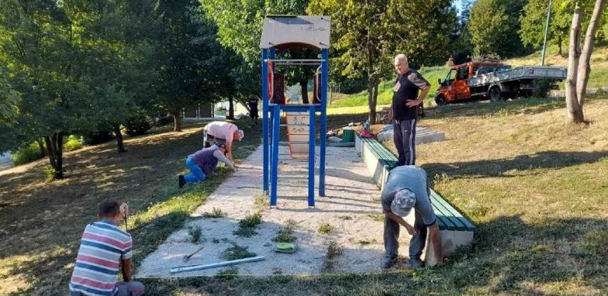 Tokom posljednja dva mjeseca u Centru potpuno obnovljeno šest ciciban igrališta