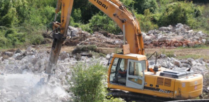 Pripremni radovi na izgradnji pročistača otpadnih voda u Širokom Brijegu