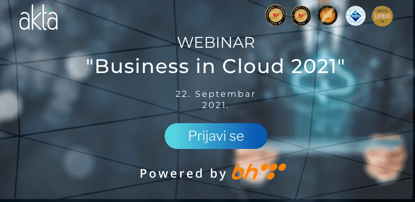 Akta.ba i BH Telecom organizuju BESPLATAN Webinar "Business in Cloud 2021"