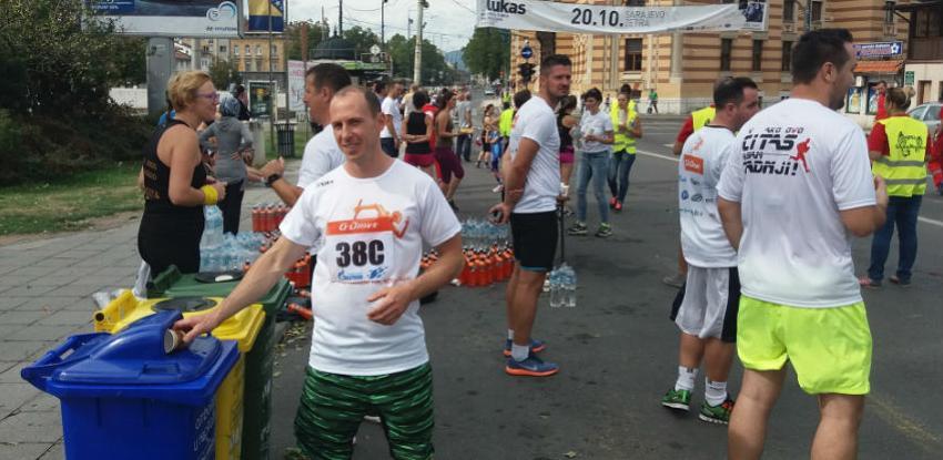 Reciklaža ambalažnog otpada i na 11. Sarajevo polumaratonu