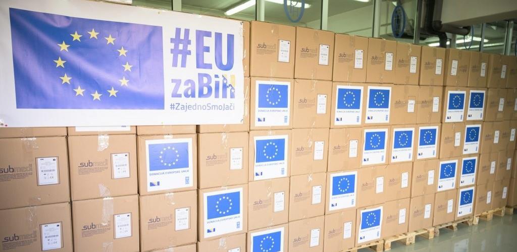 Pogledajte koliko je do sada EU donirala medicinske opreme u BiH
