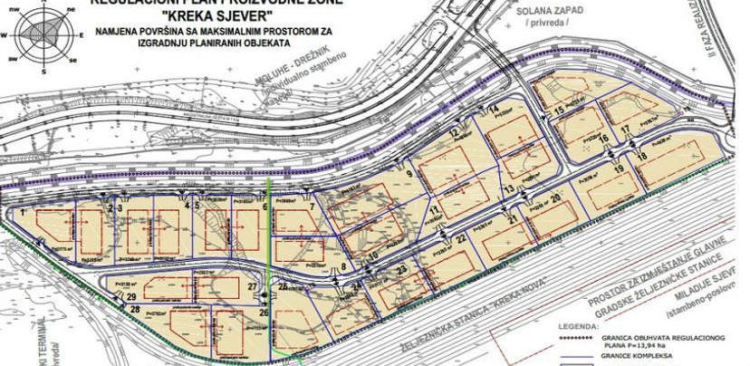 Kreka Sjever: Jedini uvjet za ulazak u poslovnu zonu nova zapošljavanja