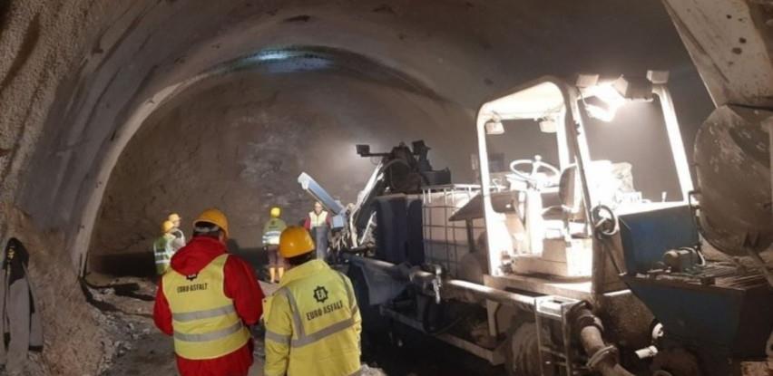 Izgrađeno blizu kilometar tunela Hranjen