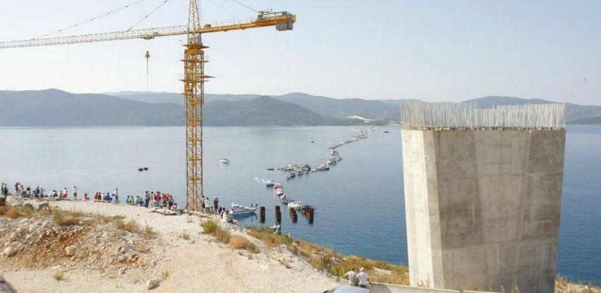 Strabag podnio žalbu Upravnom sudu, traži odgodu radova na Pelješkom mostu