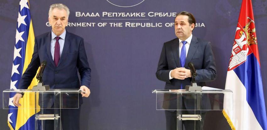 Trgovinska razmjena BiH i Srbije mogla bi dostići dvije milijarde eura godišnje