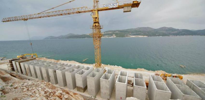 Poslovi na izgradnji Pelješkog mosta odvijaju se brže nego je predviđeno