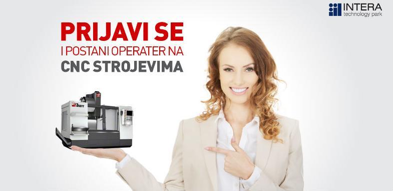 Postani konkurentan na tržištu rada, prijavi se na obuku CNC operatera
