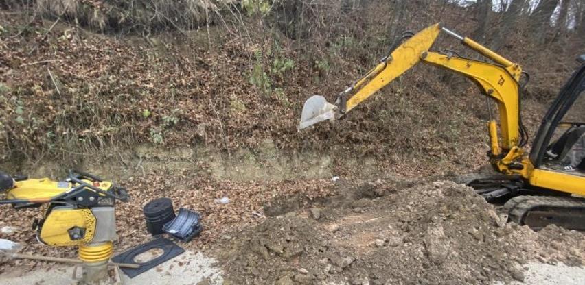 U MZ Liješeva u toku radovi na proširenju vodovodne mreže Grada Visoko
