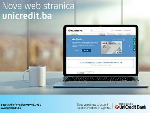 Nova web stranica UniCredit Bank