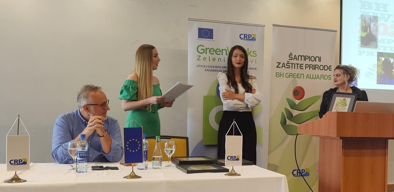 Dodijeljene nagrade u kampanji "Šampioni zaštite prirode, BH Green Awards 2021"