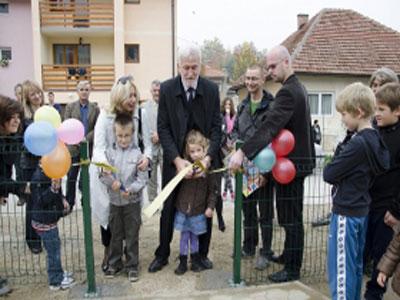 Završena izgradnja igrališta od 30.000 KM u Žunovnicama