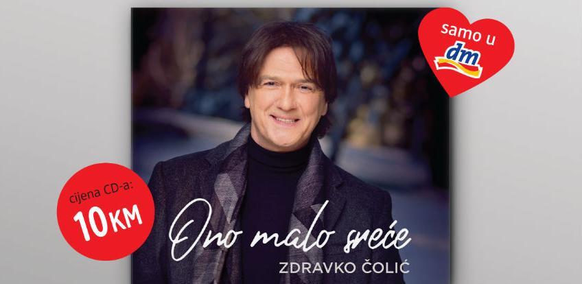 Samo u dm prodavnicama: Novi CD Zdravka Čolića "Ono malo sreće"