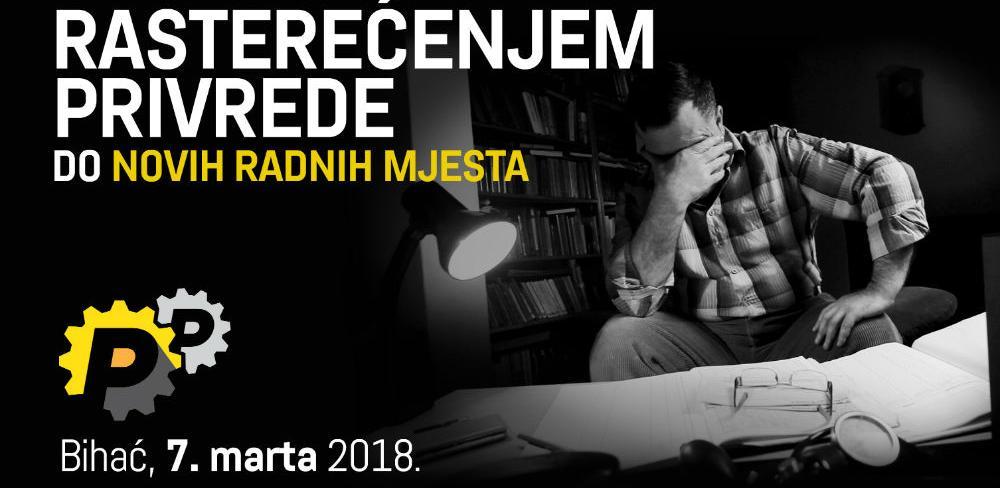Biznis forum "Rasterećenjem privrede do novih radnih mjesta" 7. marta u Bihaću