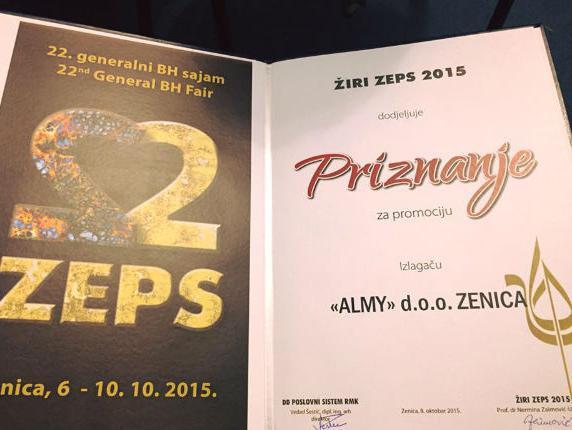 Dobitnici priznanja ZEPS-a 2015.