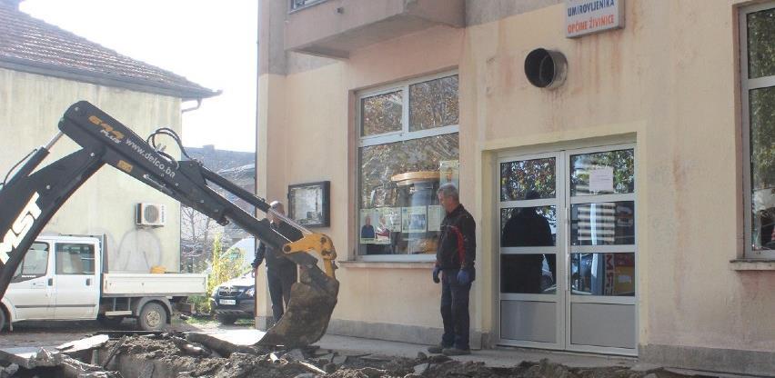 U toku sanacija prostorija i terase Doma penzinera Grada Živinice