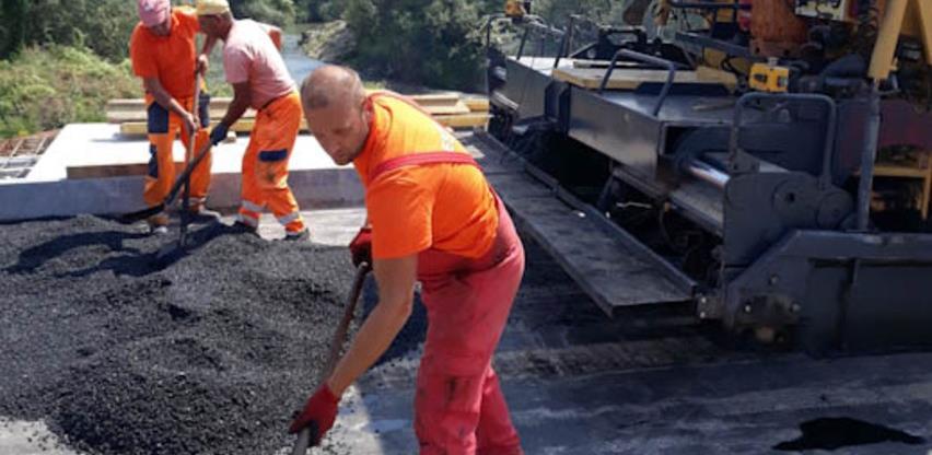 Izgradnja mosta preko Lašve u završnoj fazi