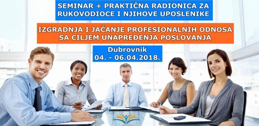 Kventum: Seminar + praktična radionica za rukovodioce i njihove uposlenike