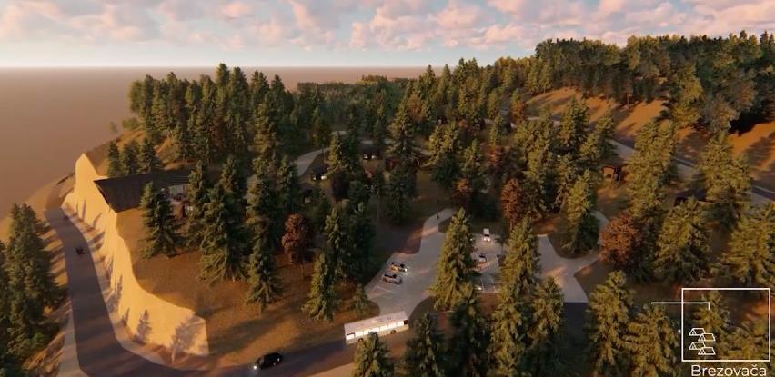 Pogledajte projekat luksuznog kamp naselja na Crvenim stijenama ispod Brezovače
