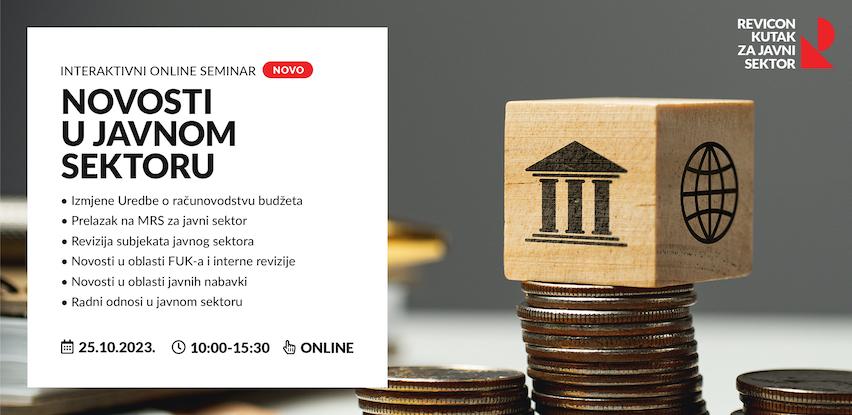 novosti u javnom sektoru