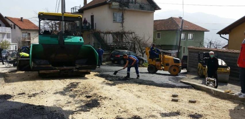 Bosman vrši asfaltiranje dijela ulice Reisa Fehima Spahe