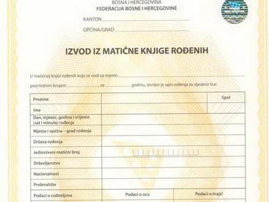 Utvrđene cijene matičnih knjiga i druge dokumentacije