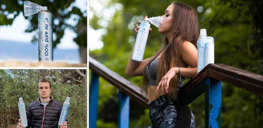 Ivan Volarić iz Hrvatske prodaje zrak s Lošinja u limenci