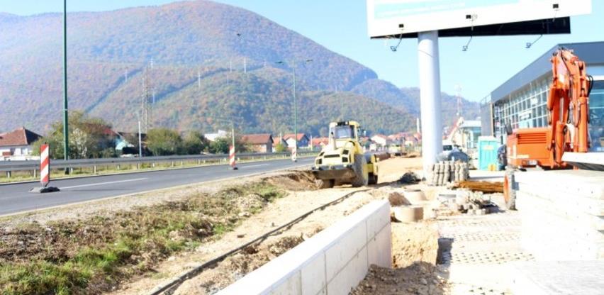 Započela izgradnja isključne trake za bolji pristup naselju Osjek