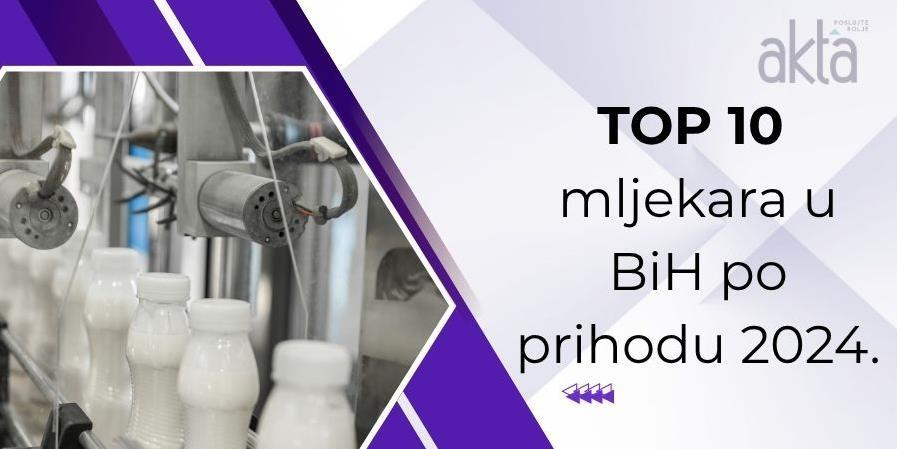 top 10 mljekara