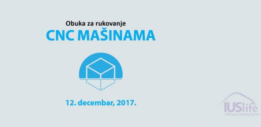 Obuka za rukovanje CNC mašinama