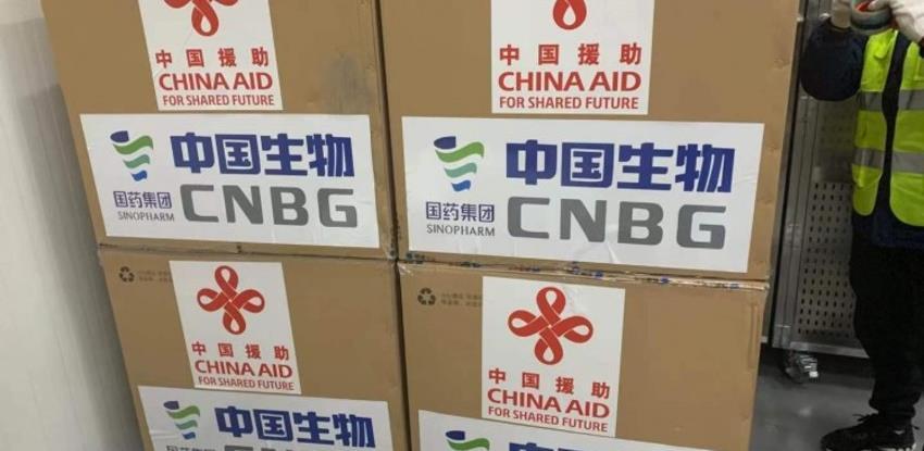 Kineska donacija vakcina za BiH jutros upućena iz Pekinga