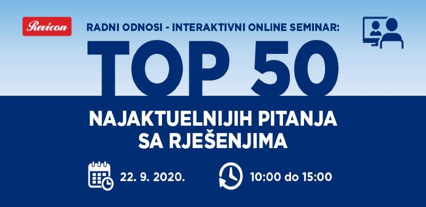 Radni odnosi - Top 50 najaktuelnijih pitanja sa rješenjima