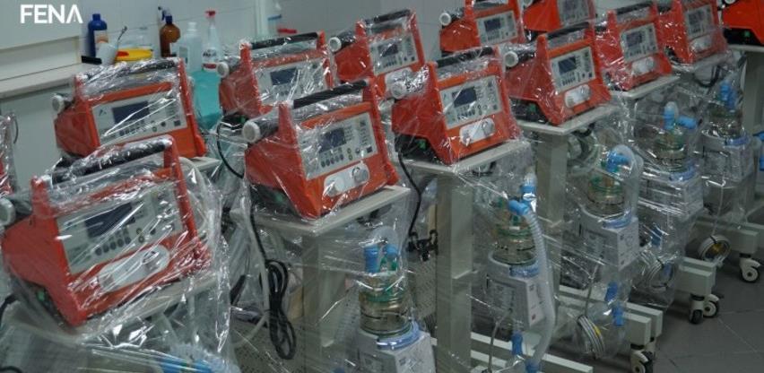 U Kliničkom centru u Tuzli instalirano 18 respiratora