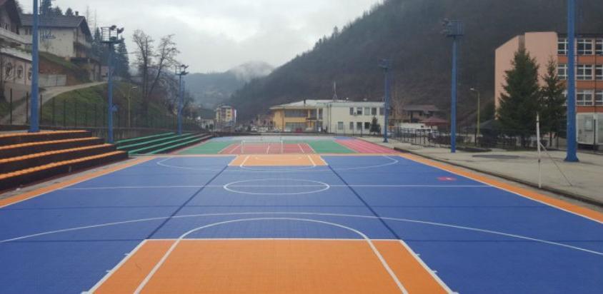 Sportsko igralište u Srebrenici u novom ruhu