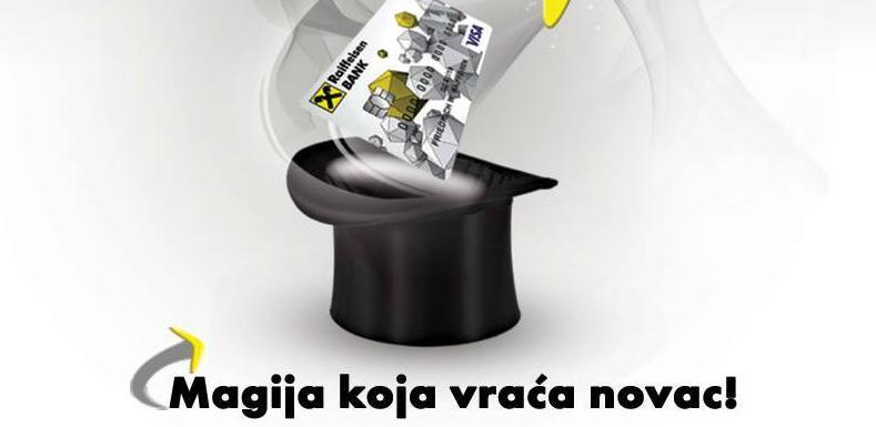 Nova kampanja Raiffeisen banke: Magija koja vraća novac!