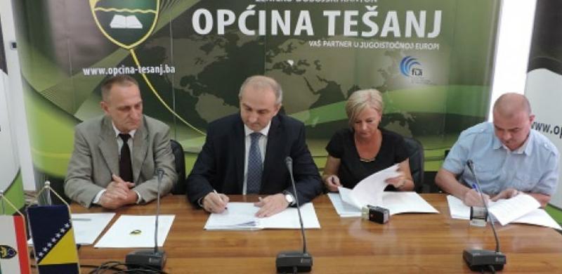 Nastavak gradnje četiri školske sale na području općine Tešanj