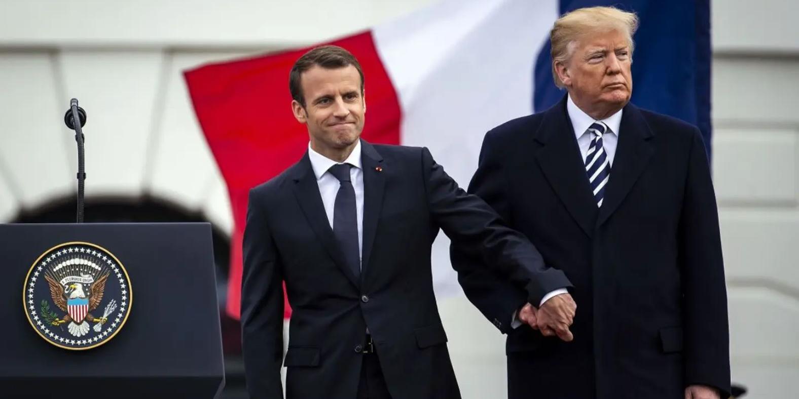 Macron i Trump