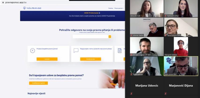 Aplikacija za pravnu pomoć Covid-19 stavljena u funkciju: Vaša prava u vašim rukama