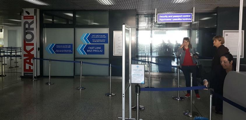 Fast Lane na Međunarodnom aerodromu Sarajevo