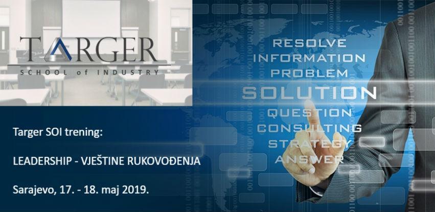 Targer School of Industry trening: LEADERSHIP - VJEŠTINE RUKOVOĐENJA