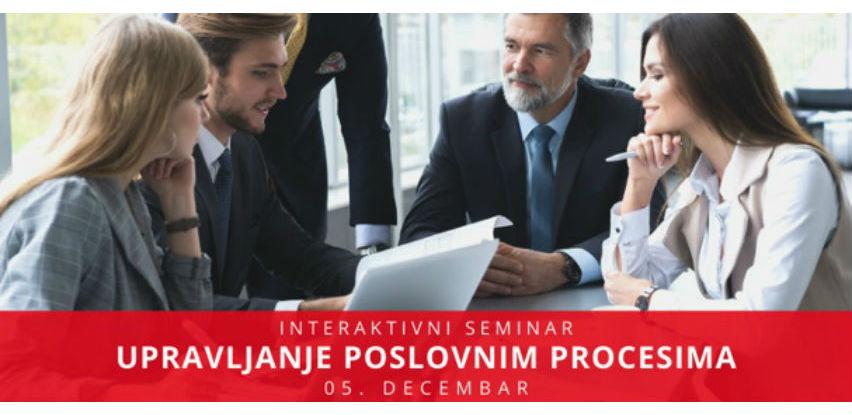 Seminar: Upravljanje poslovnim procesima