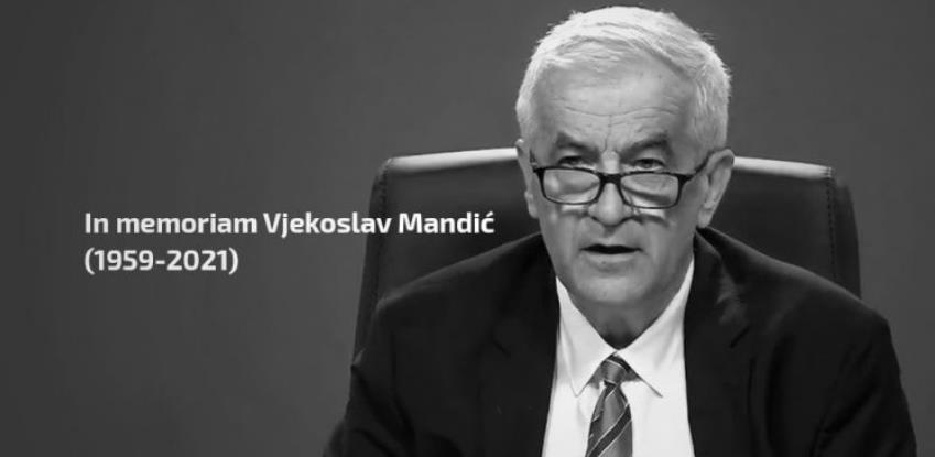 Preminuo ministar zdravstva FBiH Vjekoslav Mandić