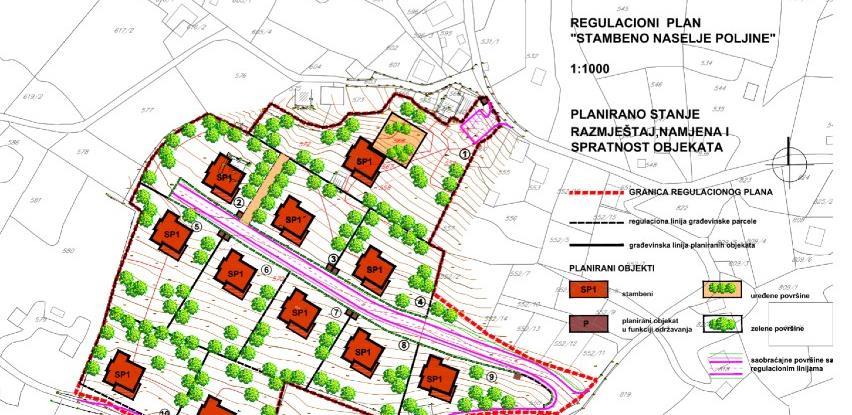 Plan izgradnje stambenog naselja Poljine na uvidu javnosti