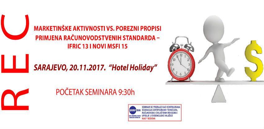 REC seminar: Marketinške aktivnosti vs. porezni propisi