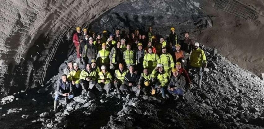 Crna Gora: Euro-Asfalt probio tunel kroz Bjelasicu dug 2.814 metara