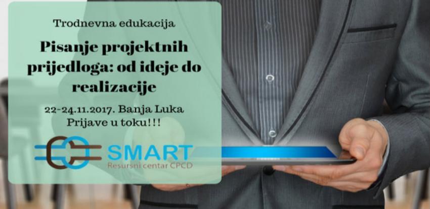 CPDC trening: Pisanje projektnih prijedloga - od ideje do realizacije
