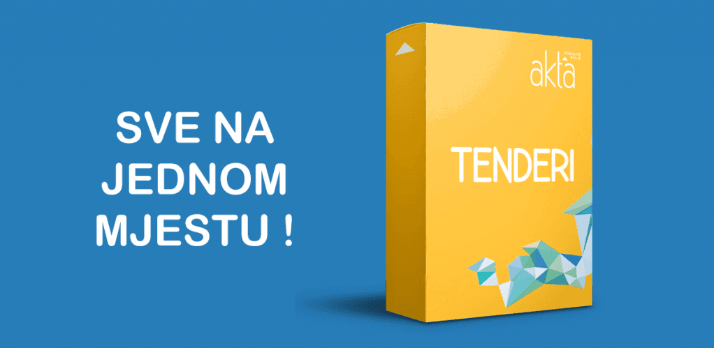 Samo na Akta.ba: Tenderi i javne nabavke, sve na jednom mjestu!